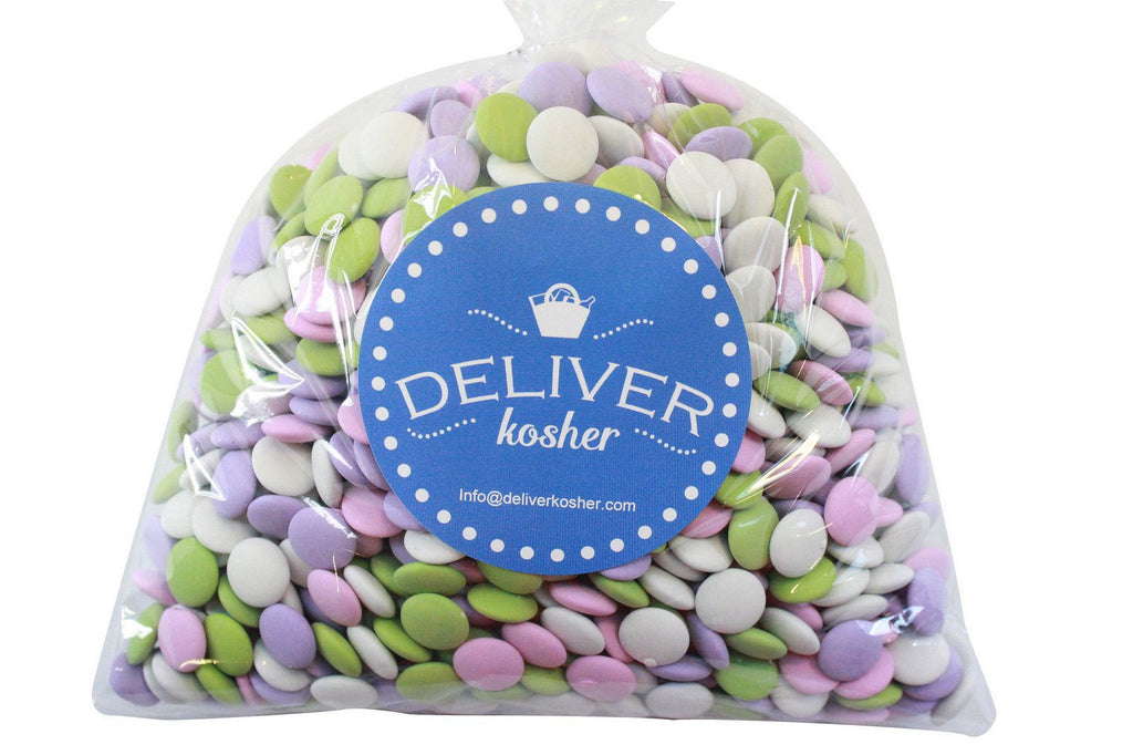Lavender & White M&M's Chocolate Candy - 1 lb Bag