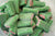 Bulk Candy - Sour Green Licorice Cubes - Long