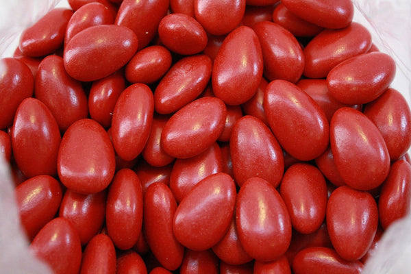 Bulk Candy - Red Jordan Almonds