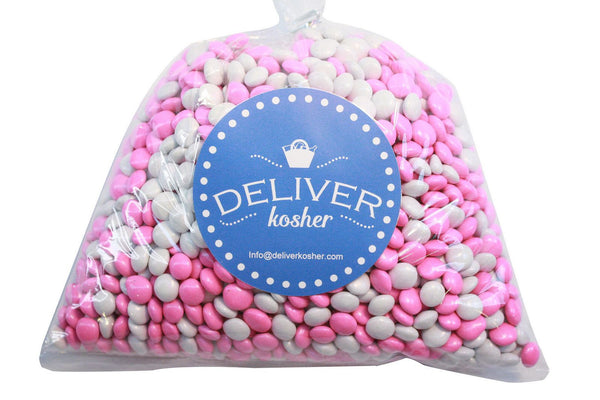 Bulk Candy - White & Pink Chocolate Lentils